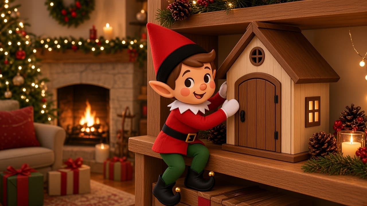 Advent Door Peek