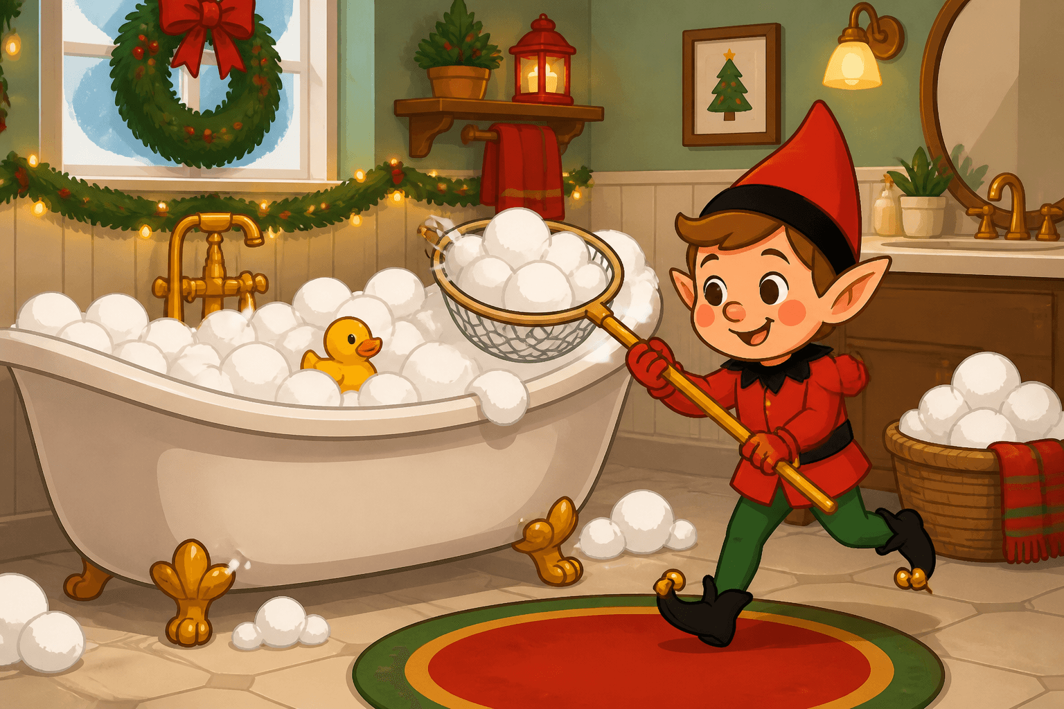 Bathtub Bubble Patrol