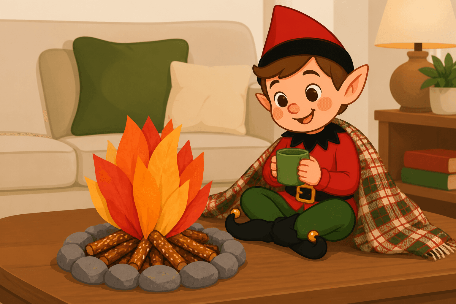 Coffee Table Campfire