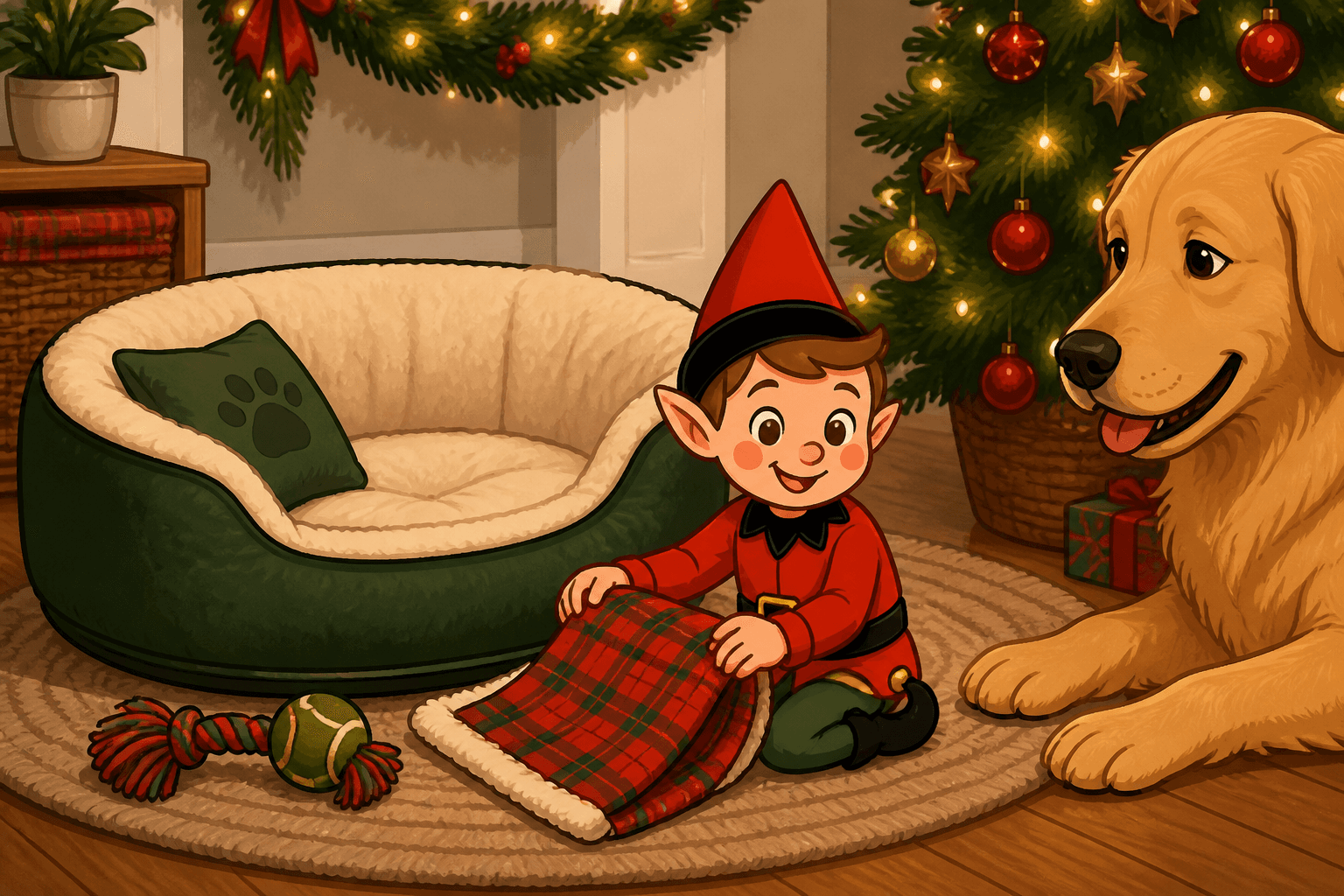 Dog Bed Nap