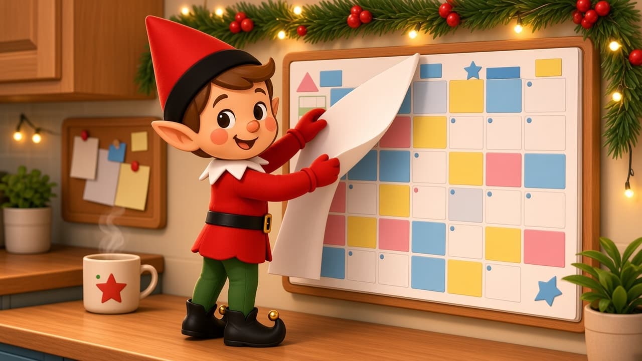 Family Calendar Flip