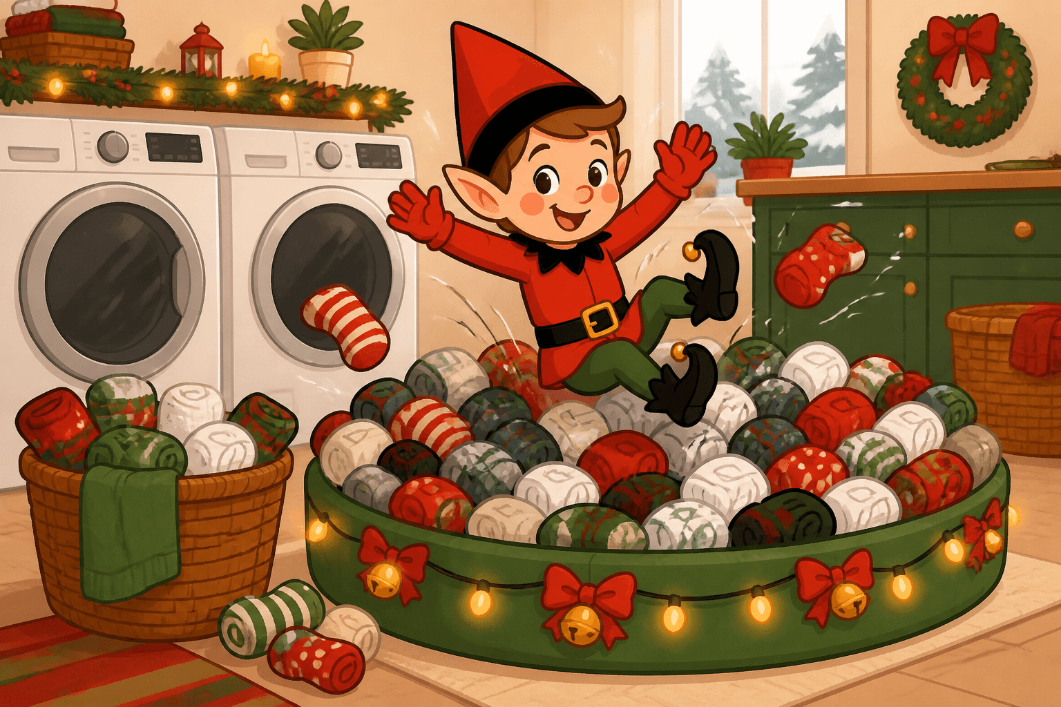 Laundry Basket Ball Pit