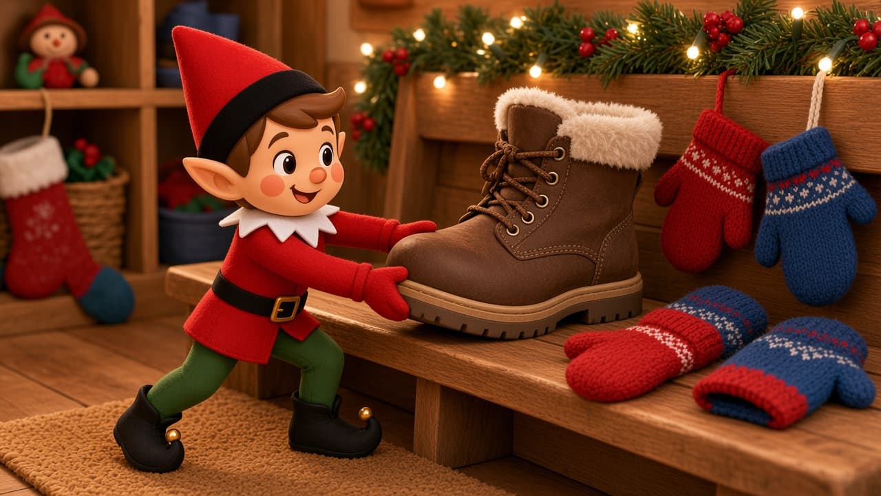 Mudroom Boot Haul