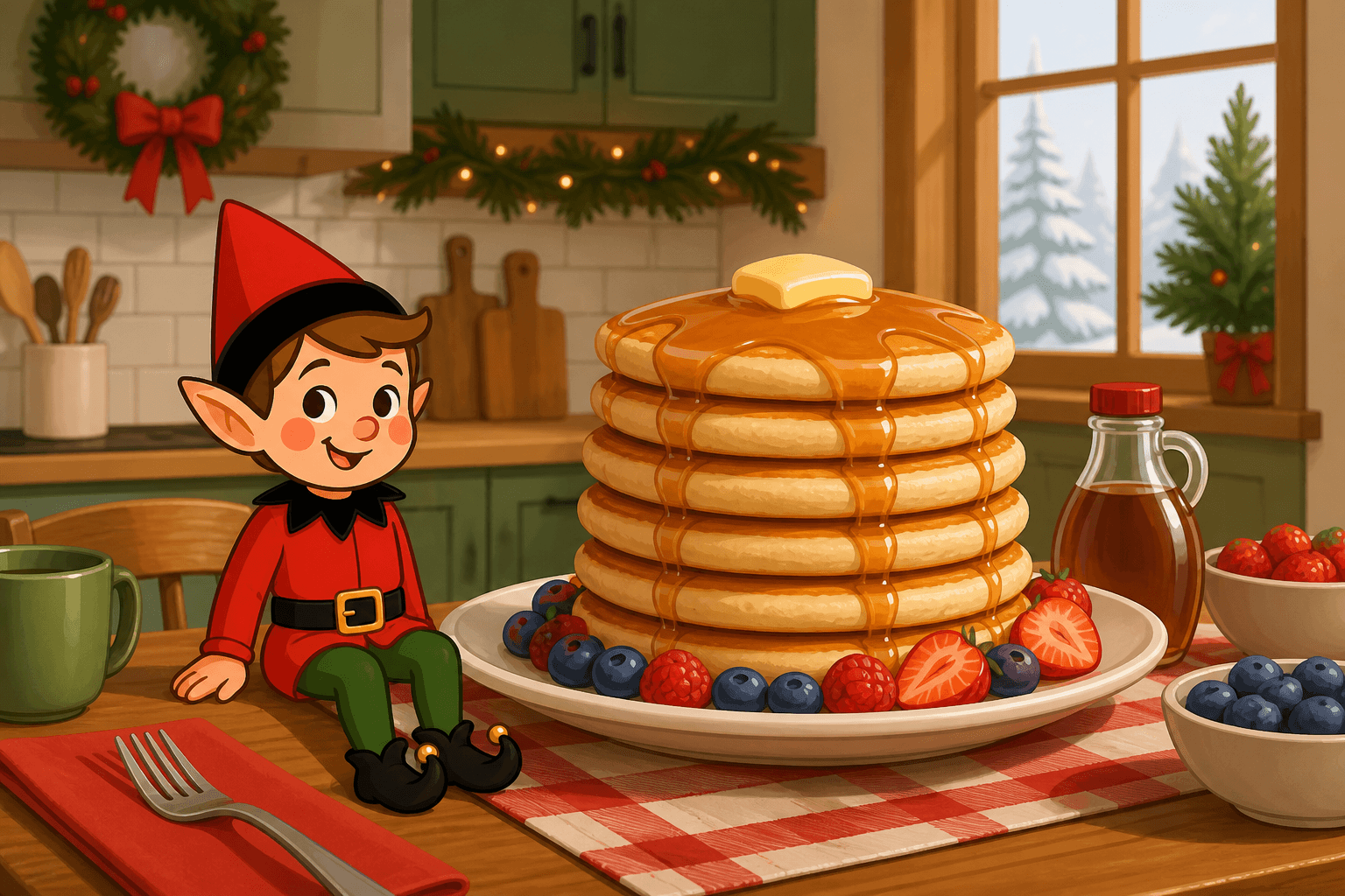 Pancake Stack Perch