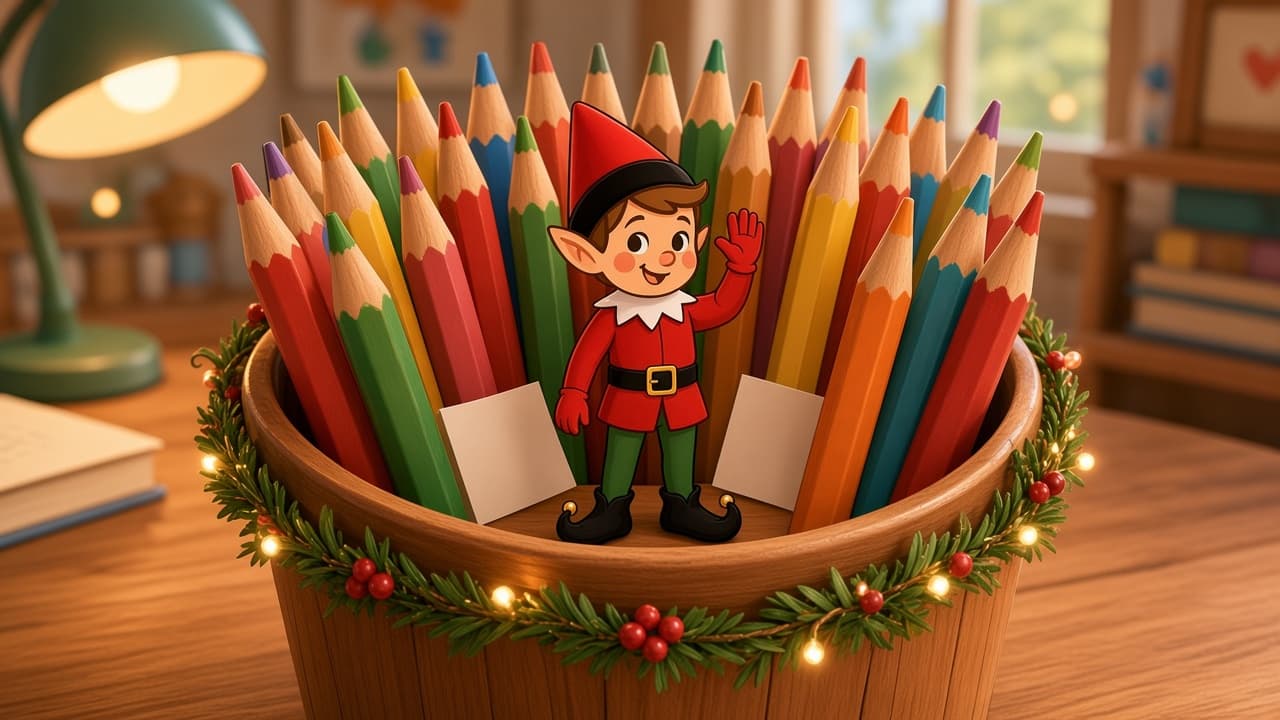 Pencil Cup Forest