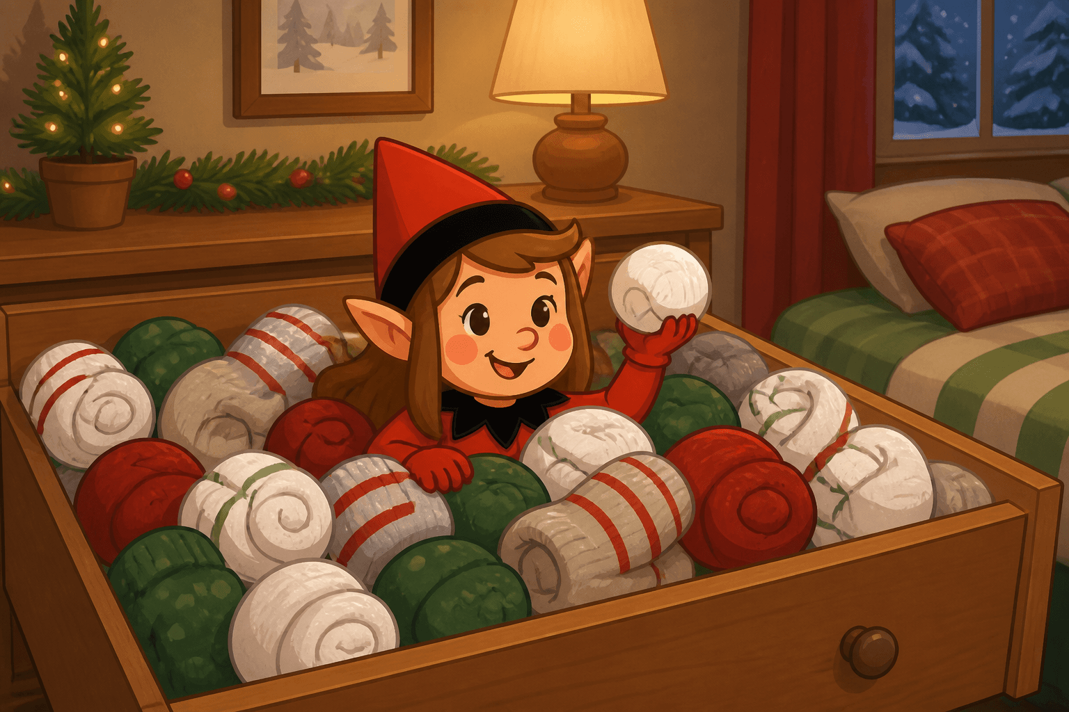 Sock Drawer Snowballs