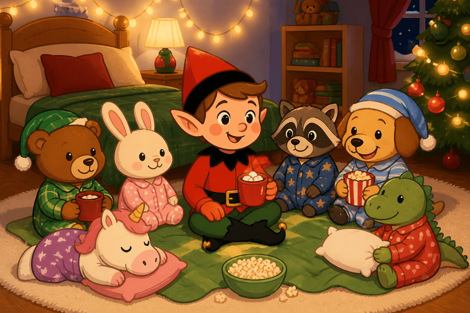 Stuffed Animal Sleepover
