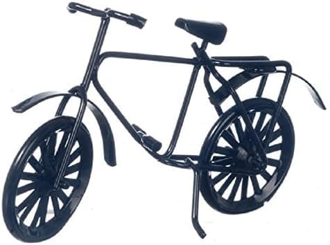 A miniature bicycle for holiday elf setups.